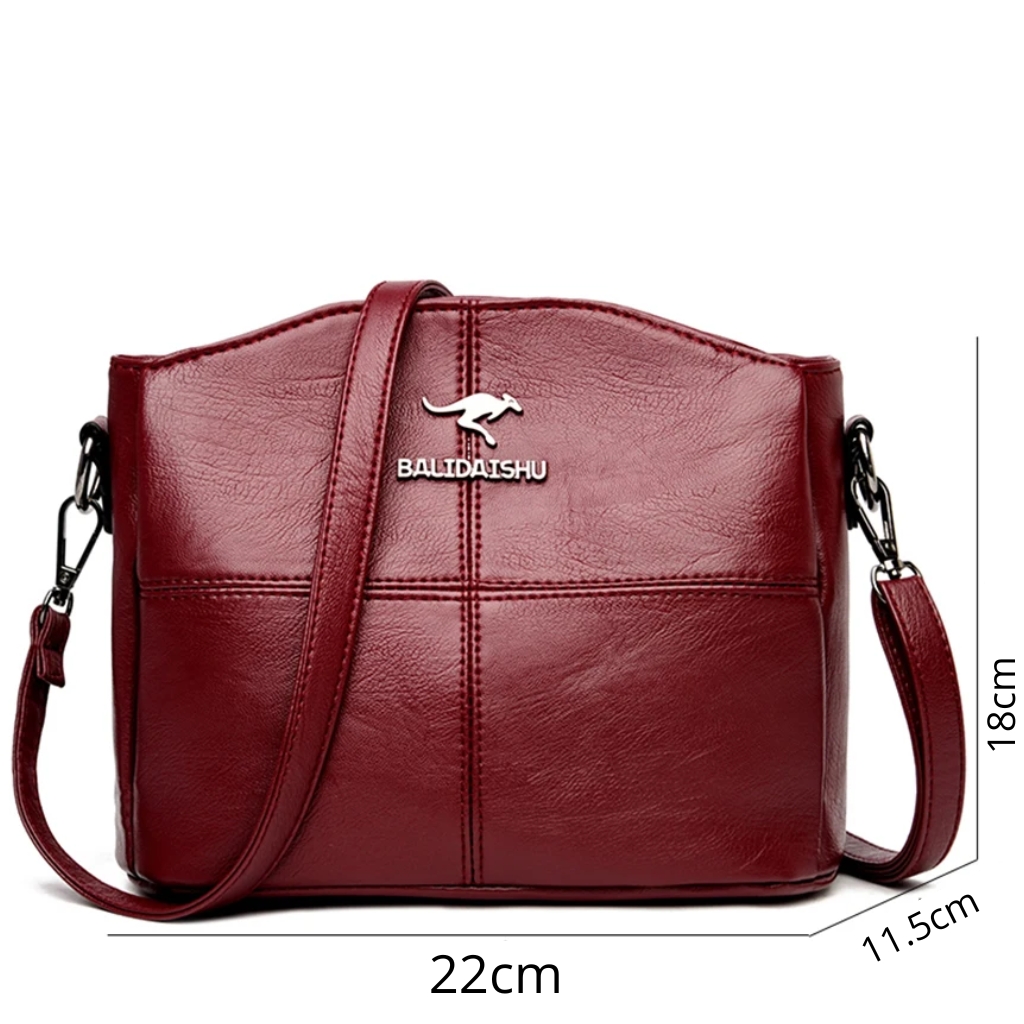 Bolsa Tiracolo Feminina de Couro Amy Fashion